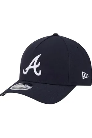 New Era Boné 9forty M-crown A-frame Atlanta Braves Marinho