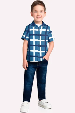 KYLY Infantil - Camisa Menino Xadrez