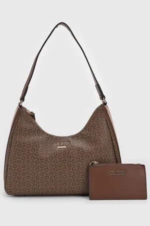 Guess Bolsa Tiracolo Monograma Acompanha Porta Moedas