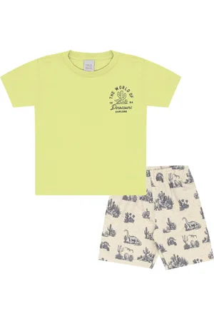 Pulla Bulla Infantil - Conjunto Primeiros Passos Menino - - 52273-473