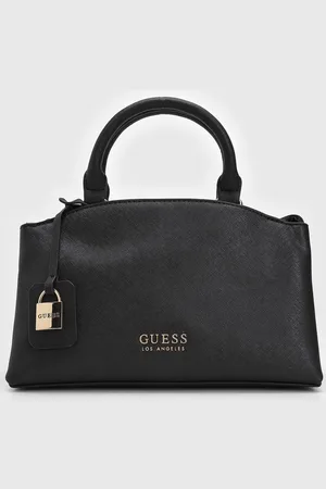 Guess Bolsa Tiracolo Alça Dupla Preta