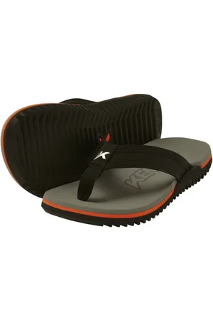 745 Chinelo Kenner Nk6 Pro Masculino - Grafite e Laranja
