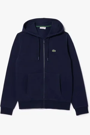 Lacoste Moletom Canguru masculino com Zíper