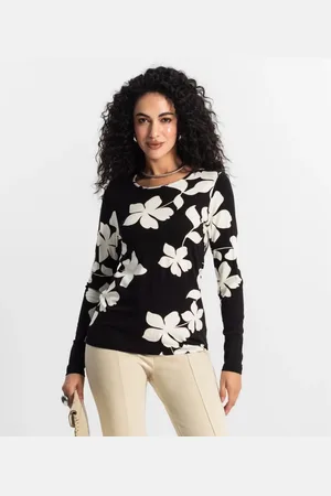 Rovitex Blusa Manga Longa Feminina