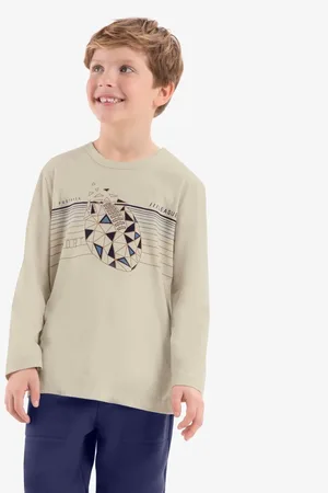 Rovitex Kids Infantil - Camiseta Manga Longa Rovi