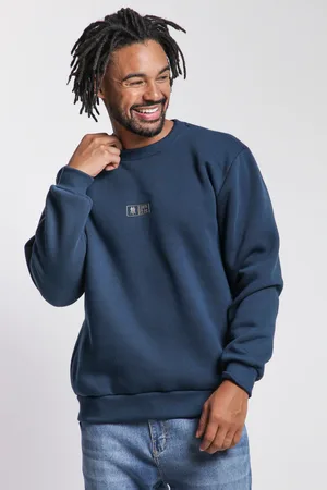 Polo Wear Blusa Moletom Masculina Gola Careca Escuro