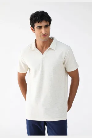 Reserva Camisa Polo Reta Listrada Off-White