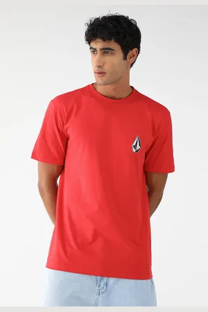 Volcom Camiseta Reta Iconic Vermelha