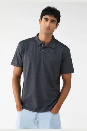 Volcom Camisa Polo Reta Logo Grafite
