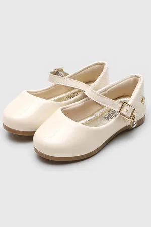 KLIN Infantil - Sapatilha Princesa Off-White