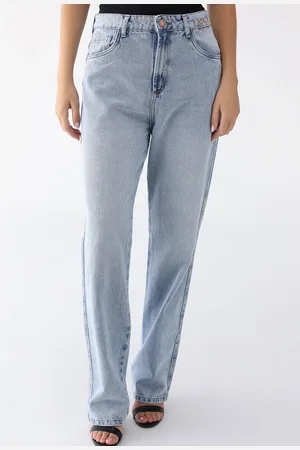 LANCA PERFUME Calça Jeans Reta Logo