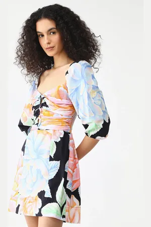 Gentleman Farmer Vestido Curto Floral Sofia