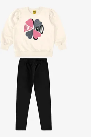 Rovitex Kids Infantil - Conjunto Blusão Com Legging Rovi
