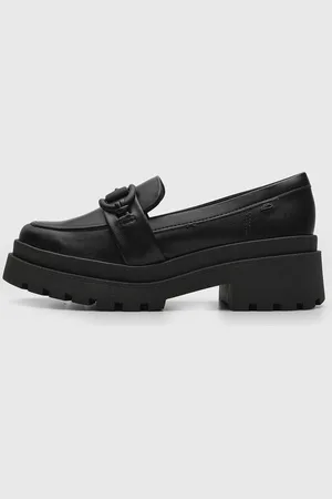 Dakota Mocassim Tratorado Tira Com Fivela Decorativa