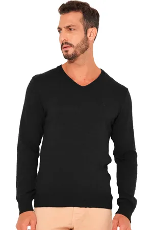Colcci Suéter Tricô Gola V Slim IN23 Masculino