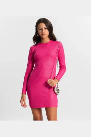 Minty Infantil - Vestido Juvenil Em Ribana Canelada