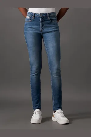 Calvin Klein Calça Jeans Feminina New Skinny 5 Pockets - Médio