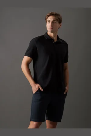Calvin Klein Polo Masculina Regular Manga Curta