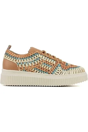 Valentina Tênis Feminino Casual Tramado Multicolor Incolor