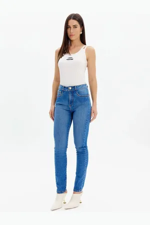 LANCA PERFUME Calça Jeans Héstia Cintura Alta Shape Now