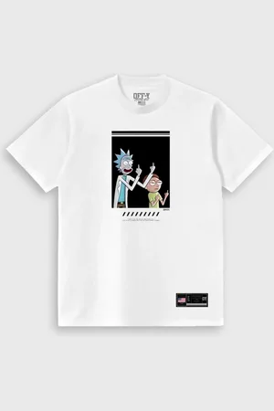 Prison Camiseta Oversized Streetwear Off-Y & Morty