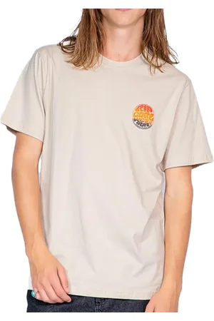 Rip Curl Camiseta Wettie Icon Gradient WT25 Vintage White