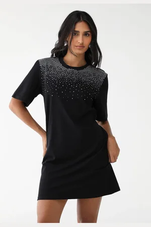 LANCA PERFUME Vestido Curto Aplicação