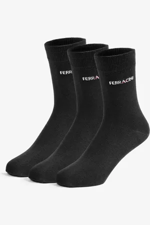 FERRACINI Kit de Meias Algodão Masculino KIT BL