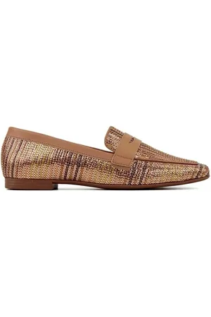 Valentina Mocassim Loafer Bico Quadrado Multicolor Incolor