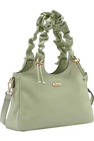 CHENSON Bolsa Feminina Original Franzido Chic Mão 3484890