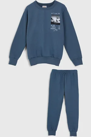 Elian Infantil - Conjunto 2pçs Manga Longa Blusa E Calça De Moletom