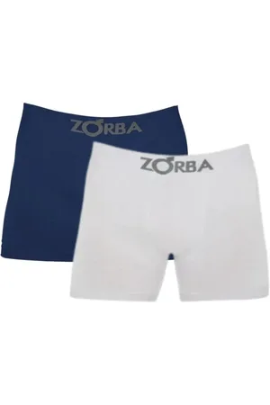 Zorba Kit Com 2 Cuecas Boxer Algodão Sem Costura 781