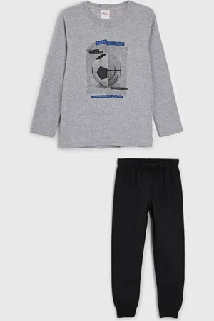 Elian Infantil - Conjunto 2pçs Manga Longa Blusa E Calça De Moletom