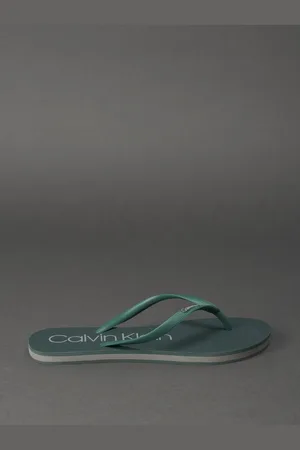 Calvin Klein Chinelo Feminino Estampado Calvin Klein Swimwear - Médio