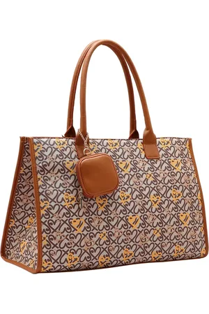 CHENSON Bolsa Feminina Original Classic Heart Com Suporte Mala de Bordo 3484988