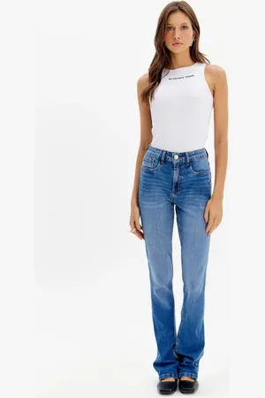 My Favorite Things Calça Jeans Boot Cut Cintura Alta