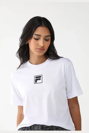 Fila Camiseta Reta White F Box Branca
