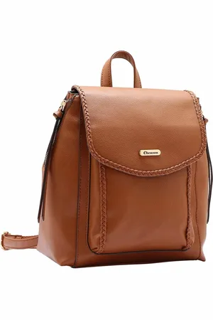CHENSON Mochila Feminina Original Trançado Costas 8484884