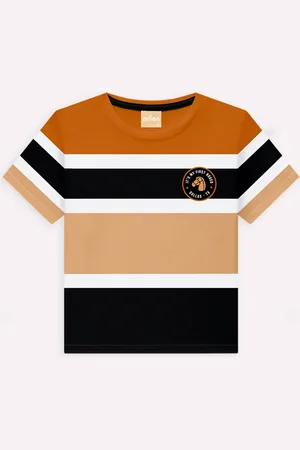 MILON Infantil - Camiseta Menino Listrada