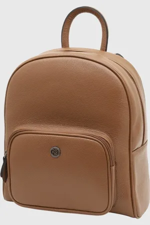 Mariart Mochila Couro 6601MRT Camel