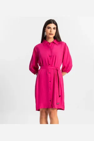 Endless Vestido Feminino Chemise de Viscose