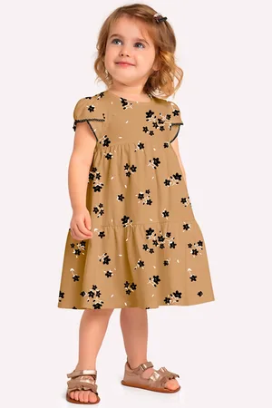 MILON Infantil - Vestido Menina Flores