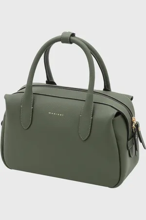 Mariart Bolsa Bowling Couro Jambuzinha Army