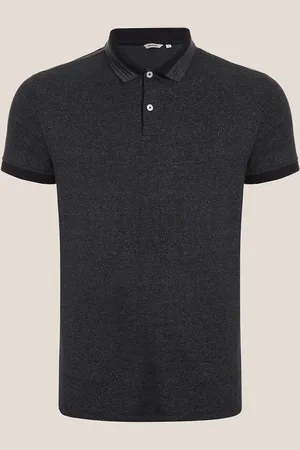 Dudalina Camisa Polo Binada Frisos Ou25 Marinho Masculino