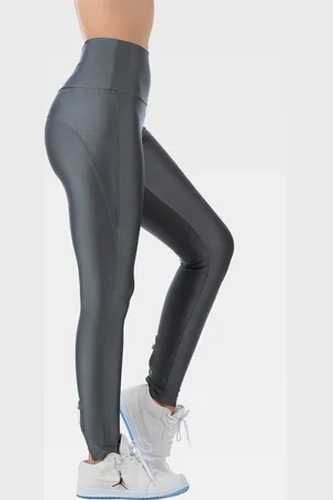 Summer Soul Calça Legging Fitness Cirrê Cós Alto