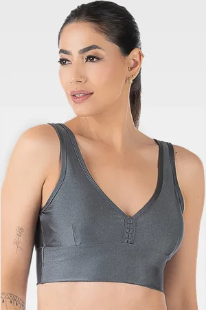 Summer Soul Top Cropped Fitness Cirrê Com Bojo Removível