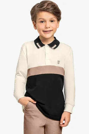 TRICK NICK Infantil - Polo Menino Manga Longa