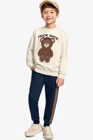 TRICK NICK Infantil - Conjunto Blusão Com Calça