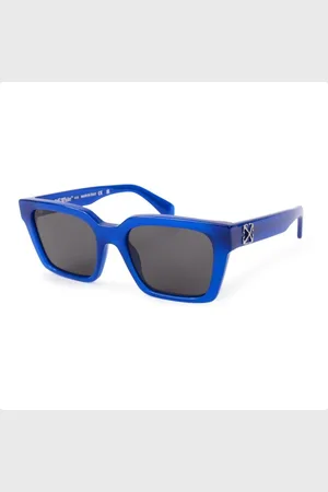 OFF-WHITE Óculos de Sol Branson Unissex Azul