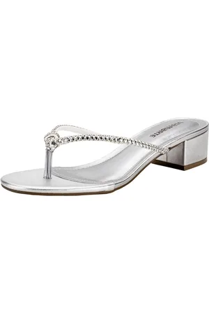 VIA MARTE Tamanco Feminino Salto Grosso 106016 5836016